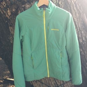 EUC Patagonia Nano Air Jacket in Aqua Stone